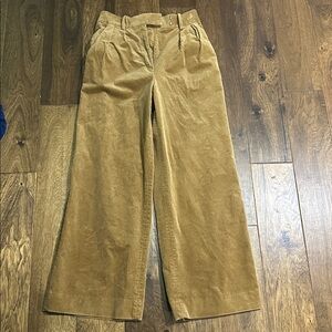 Banana Republic Rivoli Wide Leg Corduroy Pant Size 4